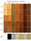 Wood Fireplace Mantel Color Chart