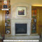 Contact us for information on the optional chiseled stone mantel shelf