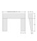 Modern stone mantel specifications