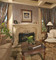 For a traditional look, select our Parc Stone Mantel