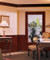 Trim your doors with our Casing Pak, to integrate beautifully into your New England Classic wainscoting project.  Use a standard plinth (available at lumber yards or home centers) below the casing pak trim for door trim over 8 feet tall!