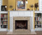 Vancouver Traditional Fireplace Mantel with Venetian Gold Granite surround