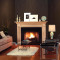 Dark, rich and intensely elegant plywood paneling