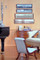 Imperial Oak Plywood Library Paneling above beaded wainscoting