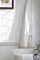 4 x 8 sheets of 2" beaded birch veneer paneling, painted white