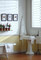 Beaded Paneling - painted white above a chair rail
