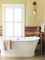 2" Bead Board paneling, used in bathroom above a chair rail