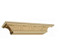 Acanthus leaf mantel shelf with faux finish, for inspiration