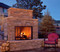 Finally, an affordable Outdoor Fireplace system, where you supply the stone/brick facade and a fireplace and chimney, too, if you like