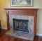 Shown here in Cherry wood.  Clearance model is Paint Grade and primed