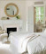 A fireplace mantel painted white.  Contemporary Design Inspiration