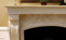 Travertina has a travertine like finish with subtle coloration changes