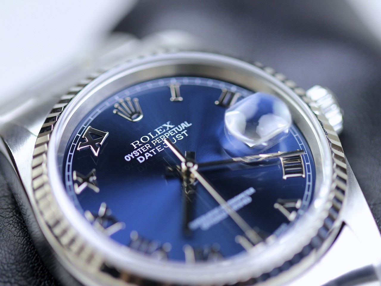 Rolex Watches Datejust 36mm Blue Roman Numerals Ref 116234-- www.legendoftime.com