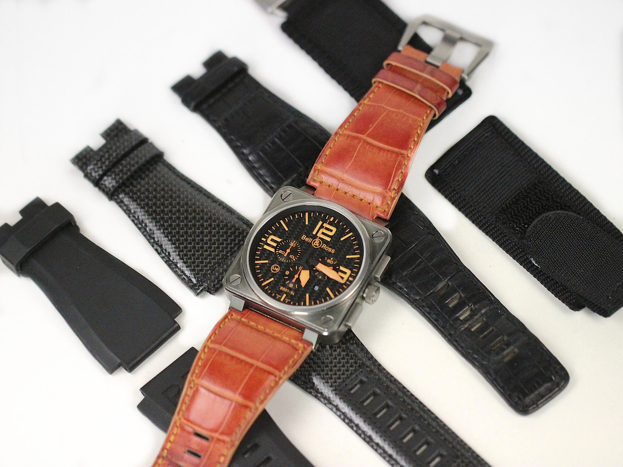 Bell & Ross Watch Orange Crush Special Edition Titanium BR0194TO