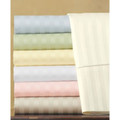 Hotel Selection 250TC w/ Pinstripe or Solid White Duvet Cover (Color White)