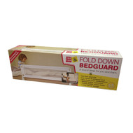 The Vee Bee fold down bed guard is the perfect solution for all bed types. The rail works easily on all bed frames and ensemble beds.