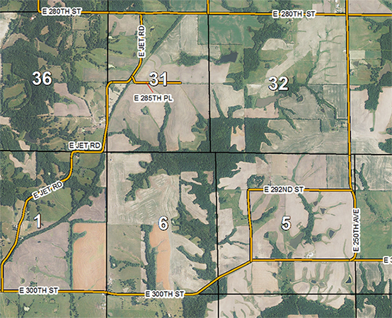 Lincoln County Mississippi 2015 Aerial Map, Lincoln County Parcel Map 