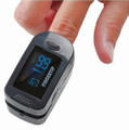 Color Display Finger Pulse Oximeter + Free Carrying Case