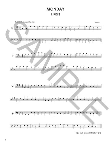 Daily Routine Songbook for Trombone