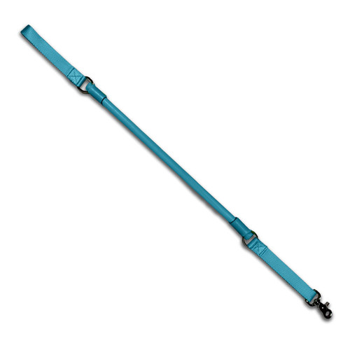 Shorter than our Original WACKYwalk'r, the URBANwalk'r is 3' and stretches to 4.5'. Works great on it's own and is the perfect length for 2 dogs when combined with our CRAZYcoupl'r