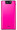 P-01D Official Docomo Pink Majenta Back Cover