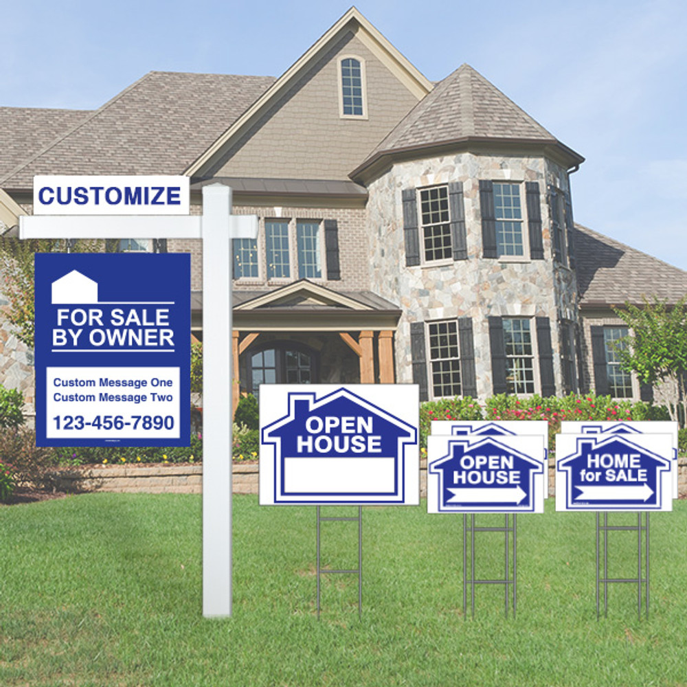 for sale by owner sign kit and sign post bring curb for sale by owner listing
