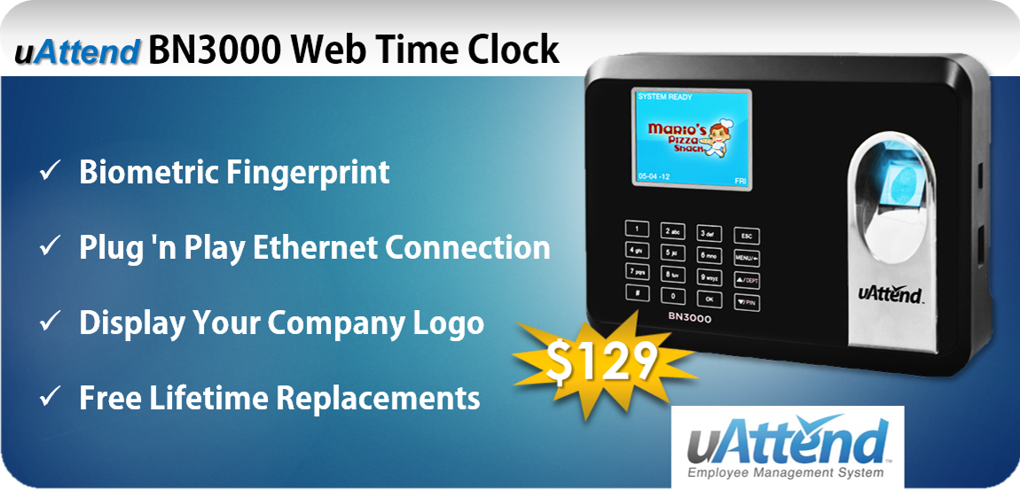 1800TIMECLOCKS Time and Attendance Employee Payroll  Time Clocks