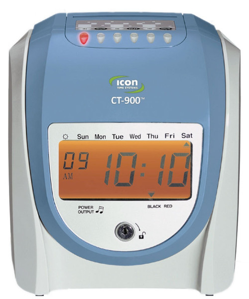 icon time ct 900 calculating time recorder 1 800 timeclocks