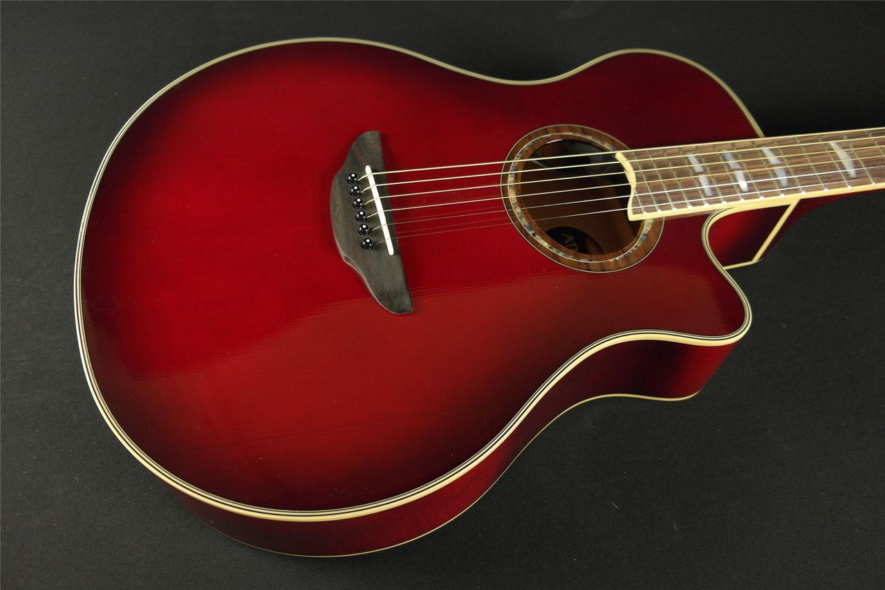 Yamaha APX1000 CRB Cutaway Acoustic/Electric Guitar Crimson Burst