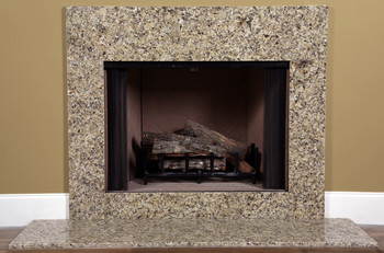 Venetian gold granite shown with optional riser.