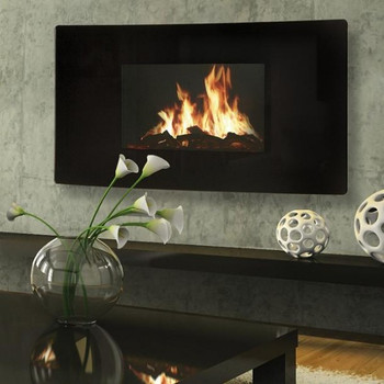 Advanced and patented technologies create the most sophisticated and realistic fire in the world!  Design the give the appearance of outstanding depth of fire, along with a 3D effect, with a choice of flame patterns and speeds.  Blazing fire pattern.  Approximate firebox dimensions::  19"W  x  10.5"H