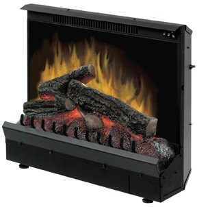The actual insert 'slides' into an existing wood or gas burning fireplace, plugs into a regular 120V outlet with its three-prong electric appliance cord (supplied) and you're ready to go!