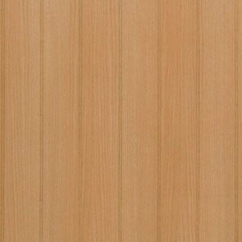 Red Oak Veneer 4" pattern beadboard Paneling.  Ready to finish!