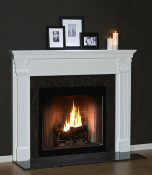 The Olympia shown in semi gloss white.