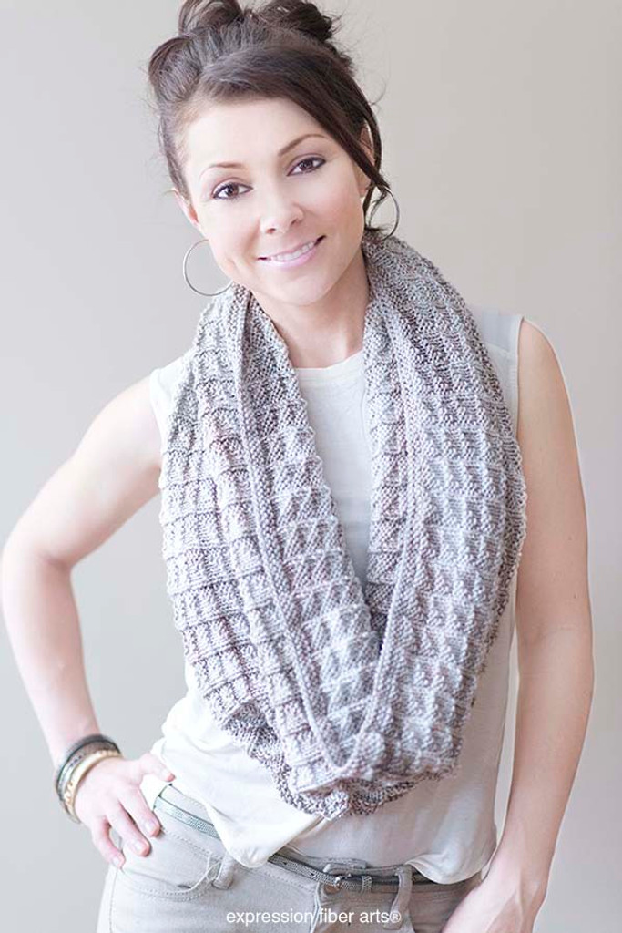 Free Champagne Knitted Cowl Pattern - Expression Fiber Arts, Inc.