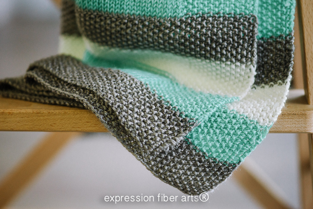 Unending Love Knitted Blanket Pattern - Expression Fiber Arts, Inc.