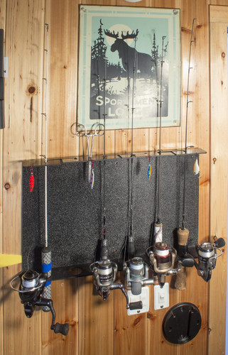 Rod Rack on wall