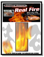 Flame Stencil for Richard Markham's Fire Technique