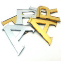 Silver & Gold Mirrored Letters