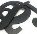 PVC Letters - 1/4 Inch Thick - With Holes