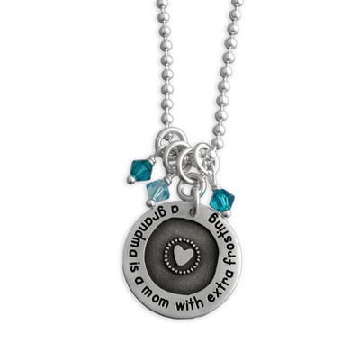 grandma jewelry etched necklace gift ma gr info circle category