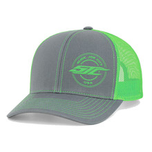SJC 104C SNAPBACK GRAY/GREEN MESH