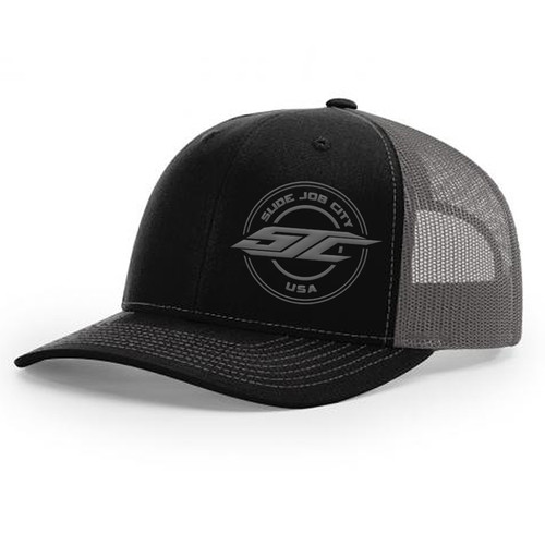 SJC 112 SNAPBACK BLACK/GRAY MESH