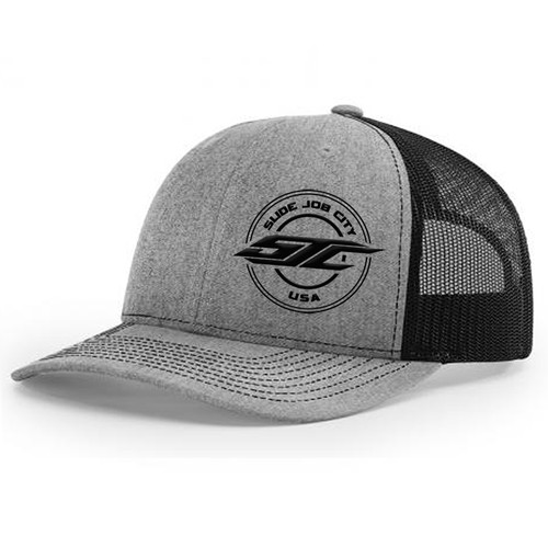 SJC 112 SNAPBACK GRAY/BLACK MESH