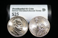 Presidential Dollar: GROVER CLEVELAND (24th President "2ND TERM")  "D" MINT ROLL