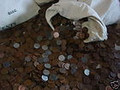 BAG OF 5000 WHEATS: STEEL CENTS "D MINT"