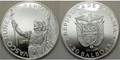 1977 PANAMA 20 BALBOA PROOF SILVER