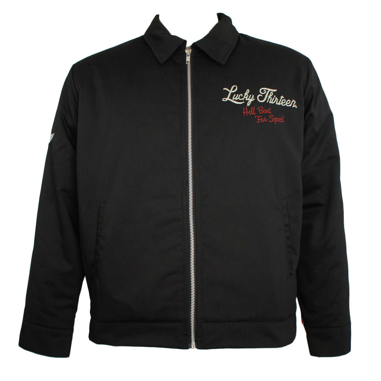 lucky racing lucky 13 racing lined chino jacket merch2rock alternative clothing lucky racing lucky 13 racing lined chino jacket merch2rock alternative clothing