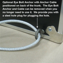Trunk Anchoring Cable System - Installed
