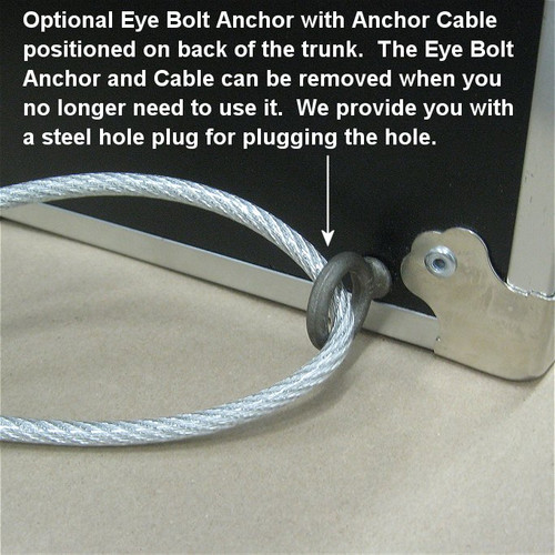 Trunk Anchoring Cable System - Installed